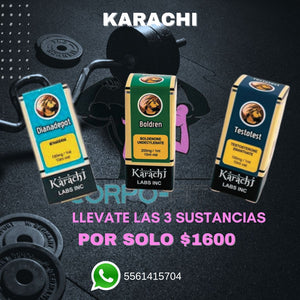 CICLO KARACHI 3 SUSTANCIAS