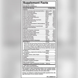 MUTAN MULTI VITAMIN 60 CAPSULAS