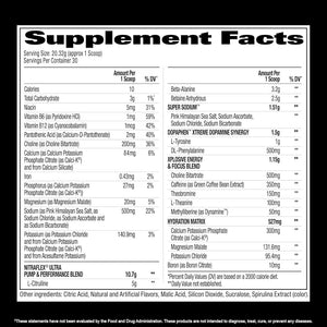 NITRAFLEX ULTRA PRE WORKOUT GAT SPORT 30 SERVICIOS