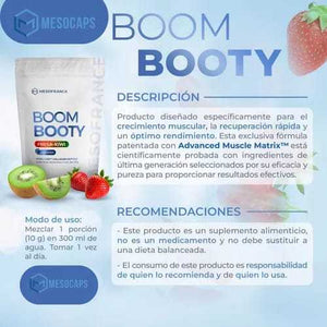 Boom Booty Mesofrance descripción y recomendaciones corpofit
