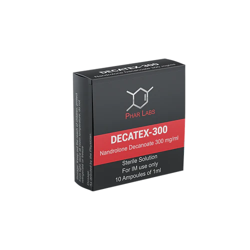 DECATEX 300 MG PHAR LABS NANDROLONA 10 AMPOLLETAS 1 ML C/U