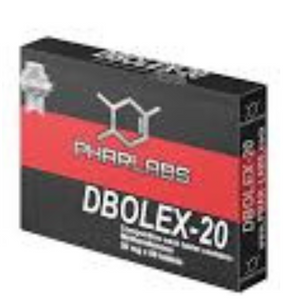 DBOLEX 20 MG DIANABOL PHAR LABS 60 TABLETAS