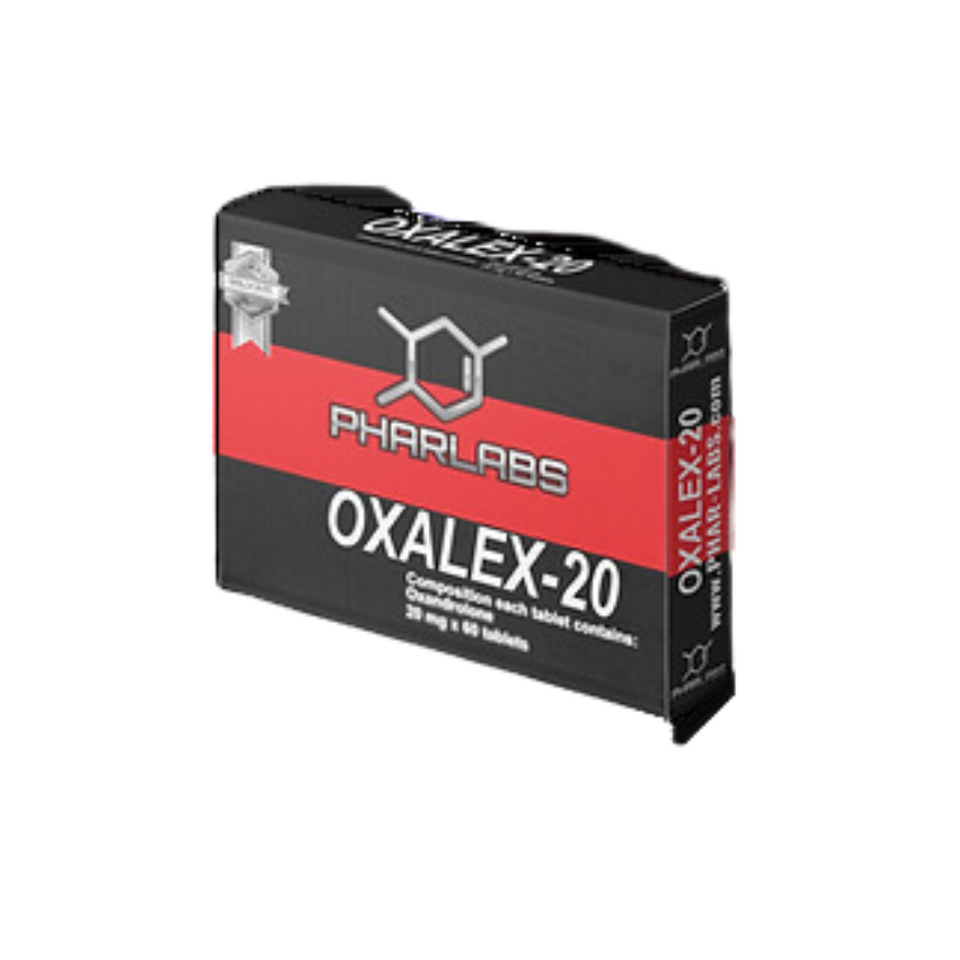 OXALEX 20 MG OXANDROLONA PHAR LABS 60 TABLETAS