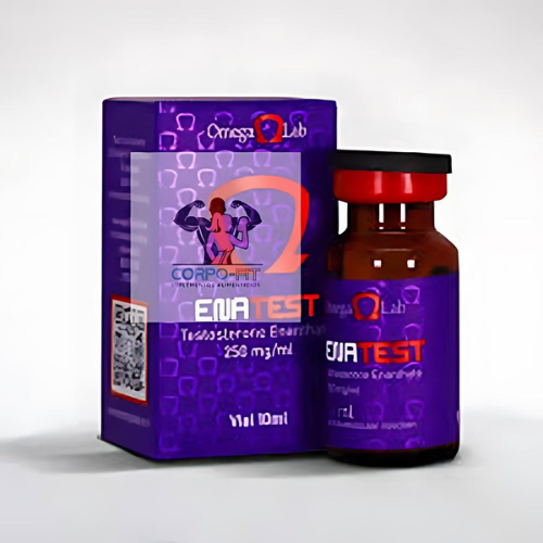 ENA-TEST 250 MG ENANTATO DE TESTOSTERONA OMEGA LAB 10 ML