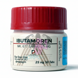 IBUTAMOREN 25 MG MK 677 ROTTERDAM PHARMACEUTICAL 30 TABLETAS
