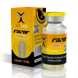 RAZOR 200 MG TREMBOLONA, MASTERON Y PROPIONATO DE TESTOSTERONA XT LABS 10 ML