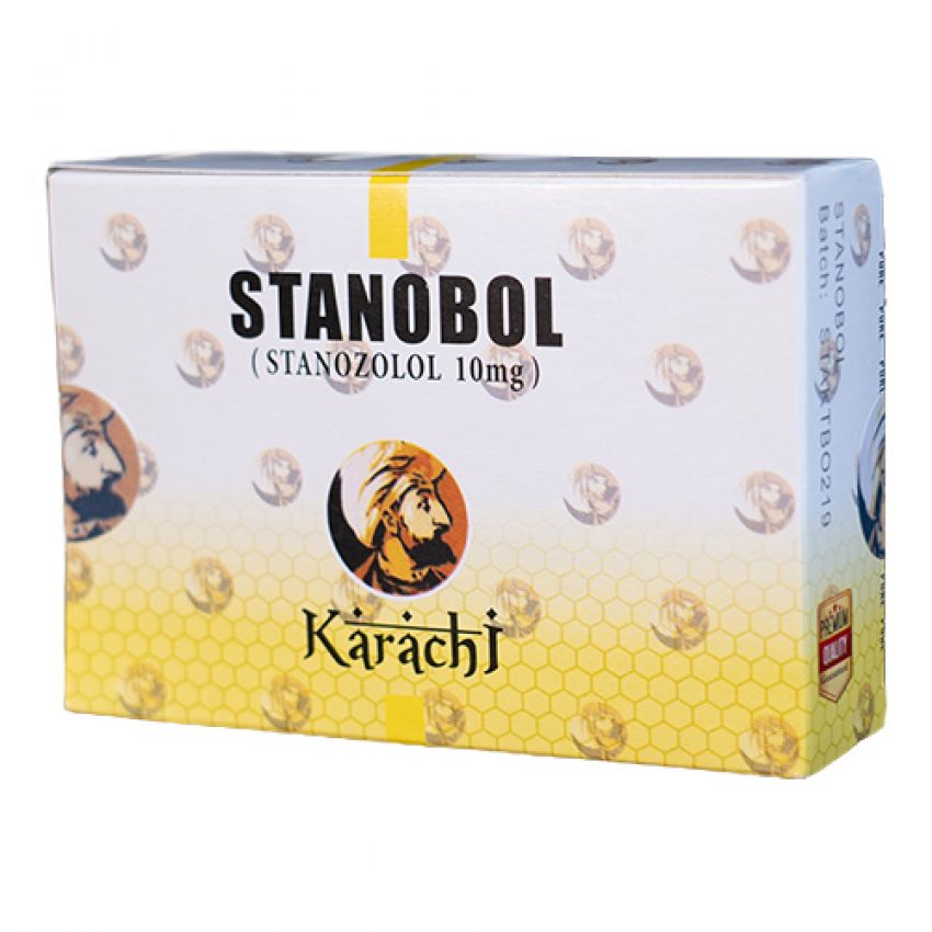 STANOBOL 10 MG STANOZOLOL KARACHI LAB 60 TABLETAS