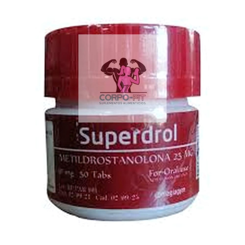 SUPERDROL-25MG-50 TABLETAS-ROTTERDAM PHARMACEUTICAL