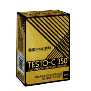 TESTO-C 350 MG CIPIONATO DE TESTOSTERONA EUROLAB 10 ML