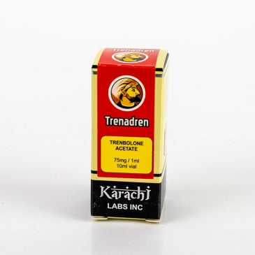 TRENADREN 75 MG ACETATO DE TREMBOLONA KARACHI LAB 10 ML