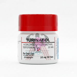 TURINABOL- CHLORODEHYDROMETHYL TESTOSTERONA-10MG-ROTTERDAM PHARMACEUTICAL-50 TABLETAS
