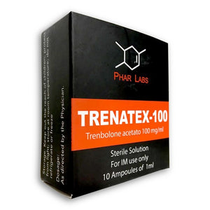 TRENATEX ACETATO DE TREMBOLONA 100 MG PHAR LABS 10 ML