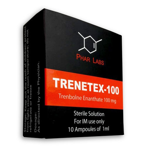 TRENETEX ENANTATO DE TREMBOLONA 100 MG PHAR LABS 10 ML