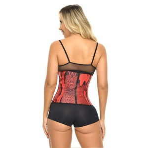 FAJA CINTURILLA DE LÁTEX FORRADO TALLE LARGO PRINT 68