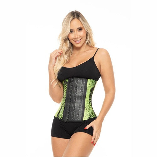 FAJA CINTURILLA DE LÁTEX FORRADO TALLE LARGO PRINT 66
