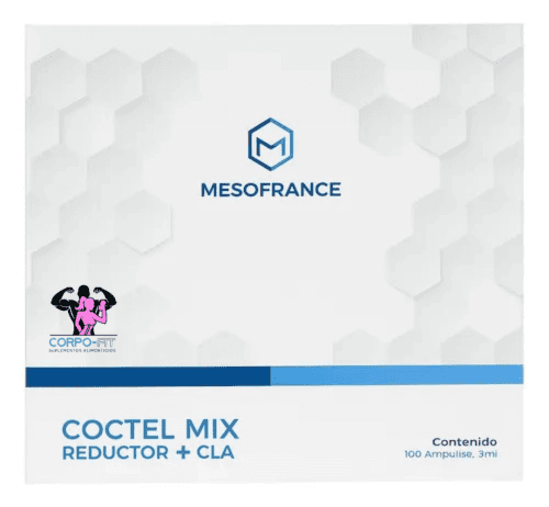 Coctel Mix Reductor + cla Mesofrance | Corpofit 