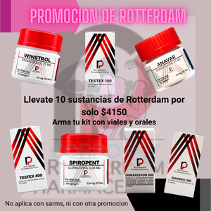 Rotterdam Pharmaceutical 10 sustancias viales y orales