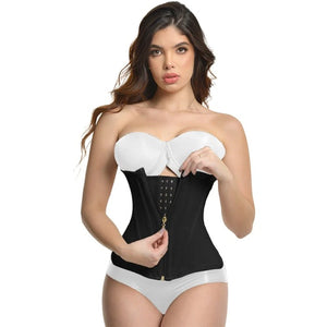 FAJA CINTURILLA ULTRA CINTURA DE 15 VARILLAS CON BROCHES Y CIERRE , CREA SILUETA RELOJ DE ARENA