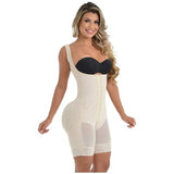 FAJA SHORT TIRANTE ANCHO DOBLE TALLA 3 LINEAS DE BROCHES CON 2 VARILLAS REALCE BOOTYLICIOUS POWERNET