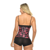 FAJA CINTURILLA DE LÁTEX FORRADO TALLE LARGO PRINT 28