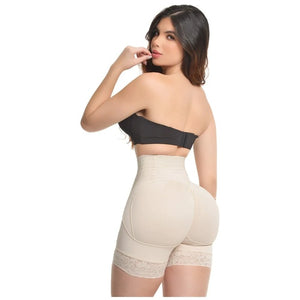 BELLA MICHELLE SHORT PUSH UP TALLE ALTO DOBLE TALLA CON REALCE BOOTYLICIOUS POWERNET