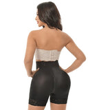 FAJA SHORT INVISIBLE DIAMANTE SOFISTICADA DE CIERRE
