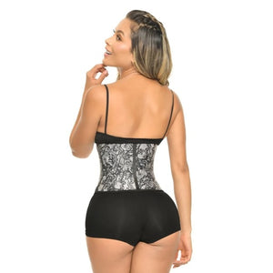 FAJA CINTURILLA DE LÁTEX FORRADO TALLE LARGO PRINT 27