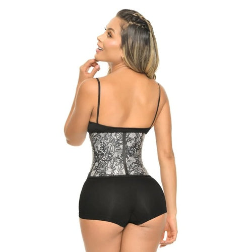 FAJA CINTURILLA DE LÁTEX FORRADO TALLE LARGO PRINT 27