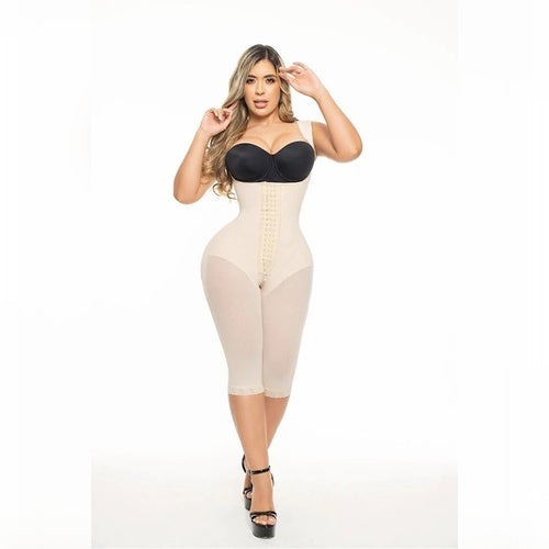 FAJA CAPRI RELOJ DE ARENA TIRANTE ANCHO DOBLE TALLA CON REALCE BOOTYLOVE POWERNET