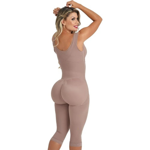 FAJA CAPRI CON BRASIER CON 3 FILAS DE BROCHES REALCE MAXIGLUTEOS POWERNET