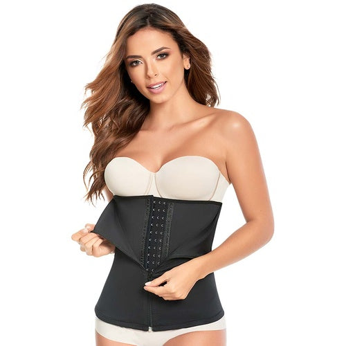 FAJA CINTURILLA INVISIBLE 3 LINEAS DE AJUSTE EN BROCHE Y CIERRE TALLE LARGO LATEX