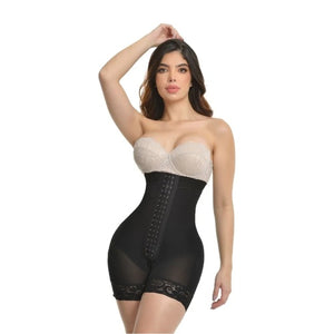 BELLA MICHELLE SHORT PUSH UP TALLE SÚPER ALTO CON 3 FILAS DE BROCHES REALCE BOOTYLICIOUS