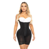 FAJA SHORT MEDIA PIERNA TIRANTE AJUSTABLE Y AJUSTE EN CIERRE CON REALCE MAGIC POWERNET