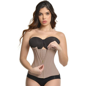 FAJA CINTURILLA ULTRA CINTURA DE 15 VARILLAS CON BROCHES Y CIERRE , CREA SILUETA RELOJ DE ARENA