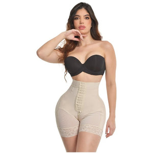 BELLA MICHELLE SHORT PUSH UP TALLE ALTO DOBLE TALLA CON REALCE BOOTYLICIOUS POWERNET
