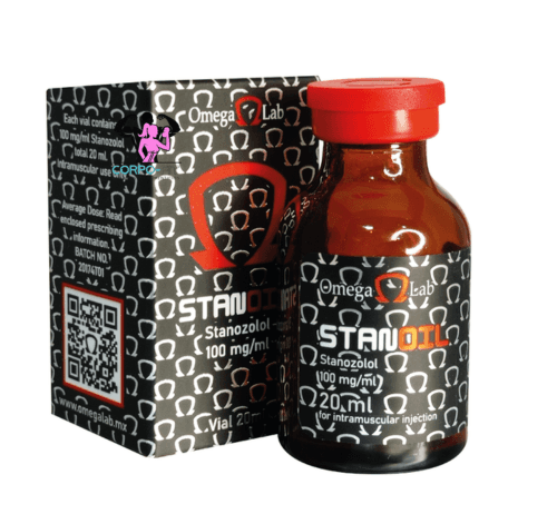 Winstrol Oil 100 mg Omega Lab 20 ml | Stanozolol Corpofit Suplementos