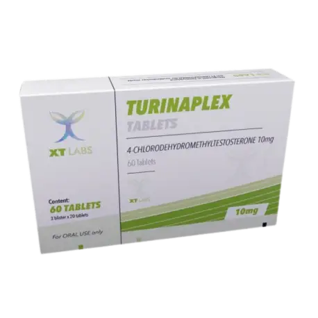 Turinaplex 10 mg Xt Labs 60 tabletas | Turinabol Corpofit Suplementos