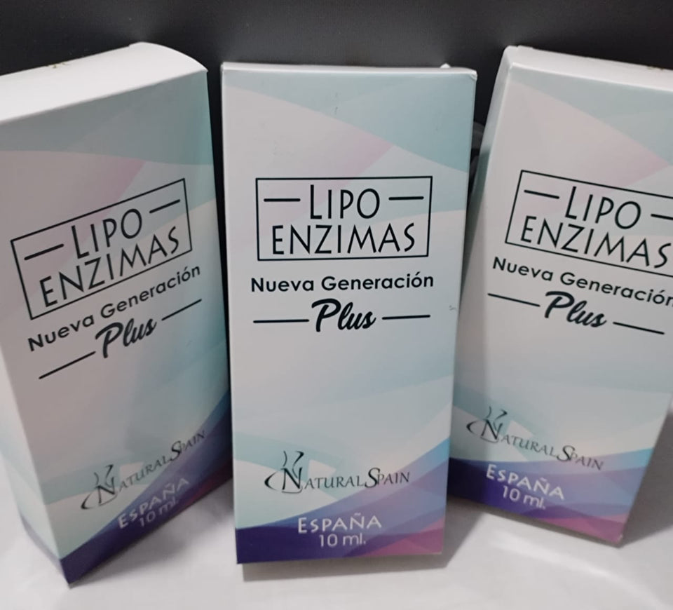 LIPO ENZIMAS NUEVA GENERACION PLUS NATURAL SPAIN 5 VIALES 10ML C/U